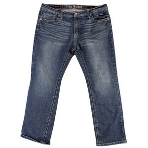 True Rebel 900 Series 805 Straight Fit Jeans Medium Wash 38W 30L